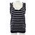 Autre Marque Canotta da donna Drawer Marrone Nero
