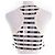 Louis Vuitton LVChain Kleid Schwarz Weiß Roh - Ansicht 3