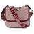 Stella Mc Cartney Borsa a tracolla in tela monogrammata Stella McCartney Marrone Bordò