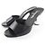Timeless Sandali Chanel COCO Mark in pelle Nero Argento