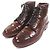 Autre Marque Alden Ravello Cordovan Kurzstiefel Braun - Ansicht 2