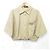 Autre Marque Camicia corta con coulisse a righe MAISON SPECIAL Beige