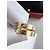 Anello Cartier Crossover Series Doppio in Oro Giallo 18K D'oro - vista 8