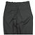 Pantaloni a gamba affusolata Acne Studios 1P in lana e mohair Nero - vista 6