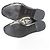 Prada Ledersandalen Golden - vista 5