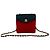 Timeless Borsa a tracolla Chanel Matelasse Satin Nero Rosso - vista 2