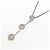 Autre Marque Collana con Diamanti Pt900/Pt850 Argento - vista 3