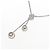Autre Marque Collana con Diamanti Pt900/Pt850 Argento - vista 4
