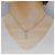 Autre Marque Collana con Diamanti Pt900/Pt850 Argento - vista 6