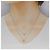 Autre Marque Collana Cross Diamond in Au750 Argento - vista 6