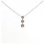 Autre Marque Collier en diamant Au750 Argenté