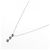 Autre Marque Collier en diamant Au750 Argenté - vue 2