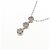 Autre Marque Collier en diamant Au750 Argenté - vue 3