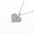Autre Marque Collana in oro bianco Au750 e diamanti Argento - vista 3