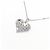 Autre Marque Collana in oro bianco Au750 e diamanti Argento - vista 4