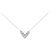 Autre Marque Collana con Diamanti Au750 Argento