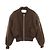 Autre Marque Chaqueta de lana Entire Studios CROPPED BROAD BOMBER SUITING Castaño