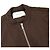 Autre Marque Chaqueta de lana Entire Studios CROPPED BROAD BOMBER SUITING Castaño - vista 7