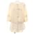 Timeless Top de seda Chanel Beige
