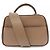 Mini borsa in pelle Valextra Serie S Marrone
