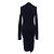 Moncler G20949B00005 M1314 Long Cardigan Negro - vista 2
