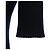 Moncler G20949B00005 M1314 Long Cardigan Negro - vista 7