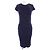 Timeless Chanel Kleid Blau Marineblau