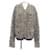 Timeless Giacca Chanel senza collo Marrone Beige