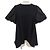 Autre Marque Camiseta YOKO CHAN Camiseta de algodón Negro