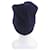 Céline CELINE Wollmütze mit Logo-Patch Blau Marineblau  - Ansicht 3