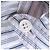 Autre Marque Camicia VIEN con maniche in jersey e righe Blu - vista 4