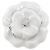 Timeless Anello Chanel Camelia Large in oro bianco e ceramica - vista 2