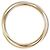 Cartier Trinity Au750 Ring Größe 20 Golden - Ansicht 2