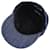 Cappellino in denim con logo Triangle Prada Blu - vista 6