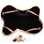 Autre Marque Borsa in pelle e pelliccia VASIC Marrone Beige - vista 8