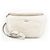 Max Mara TEDDY BANANE 1 CAMELUXE Borsa a Spalla in Pelliccia Bianco Crudo Cammello
