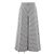 Christian Dior Houndstooth Wool Nylon Wide Pants Black Cream