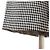 Christian Dior Houndstooth Wool Nylon Wide Pants Black Cream - view 11