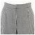 Christian Dior Houndstooth Wool Nylon Wide Pants Black Cream - view 3