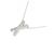Autre Marque Collana in oro bianco Au750 e diamanti Argento - vista 3