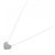 Autre Marque Collana con Diamanti K18WG Argento - vista 2