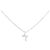 Autre Marque Collana in oro bianco Au750 e diamanti Argento