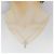 Autre Marque Collana con Croce in Diamanti in Oro Bianco Au750 Argento - vista 6