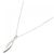 Autre Marque PT950 PT850 Diamond Necklace Silvery - view 2