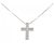 Autre Marque Collana di Diamanti PT900 PT850 Argento