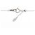 Autre Marque Au750 Diamond Necklace Silvery - view 5