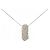 Autre Marque Collana in Au750 e Diamanti Argento