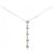 Autre Marque Collana in Au750 e Diamanti Argento