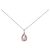 Autre Marque Collana in Morganite Au750/PT900 Rosa