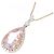 Autre Marque Collana in Morganite Au750/PT900 Rosa - vista 3